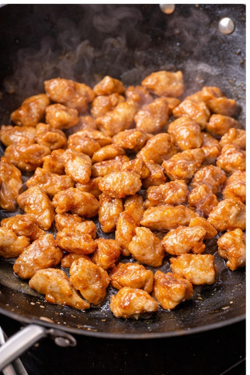 spicy-honey-garlic-stir-fry-cooking-chicken